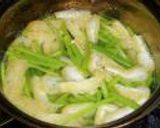 さつま芋の茎の炒め煮作り方6写真