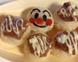 キャラ弁に〜簡単たこ焼き風アンパンマン作り方6写真