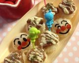 キャラ弁に〜簡単たこ焼き風アンパンマン作り方8写真