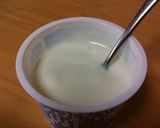 簡単、飲むヨーグルト作り方1写真