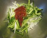 大根と胡瓜のさっぱり梅サラダ作り方4写真