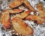 手羽先のマスタードチーズ焼き作り方3写真