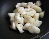 長芋と鶏のシャキシャキ炒め作り方3写真