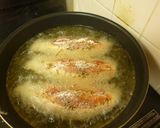 サーモンのトマトはさみ揚げ♪作り方4写真