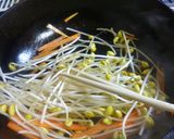 豆もやしと豚肉の黒酢あんかけ作り方7写真