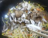 豆もやしと豚肉の黒酢あんかけ作り方8写真