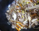 豆もやしと豚肉の黒酢あんかけ作り方11写真