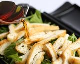 レンチン！水菜と油揚げの麺つゆ煮作り方2写真