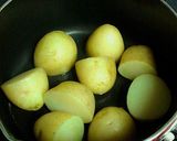 爽やか～新じゃが照り煮ヨーグルトソース作り方6写真