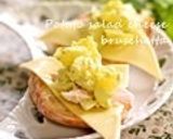 朝の幸せチーズポテサラのブルスケッタ作り方18写真