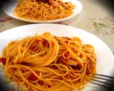 アンチョビ「風」トマトのパスタ作り方10写真