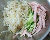 余ったらこれ！野菜の冷やし中華たれ和え♪作り方5写真