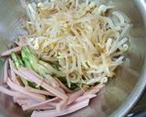 余ったらこれ！野菜の冷やし中華たれ和え♪作り方6写真