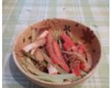 お弁当にも☆アスパラとカニカマの胡麻和え作り方9写真