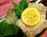 豚バラかたまりで作る香草角煮風作り方3写真