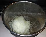 簡単に辛味を取る！新玉葱のおかか和え♬作り方3写真