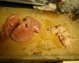 鶏胸肉と白菜のハンバーグ　ホワイトチーズソースかけ作り方1写真