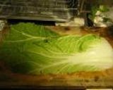 鶏胸肉と白菜のハンバーグ　ホワイトチーズソースかけ作り方3写真