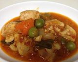 鶏胸肉の野菜たっぷりトマト煮込み作り方5写真