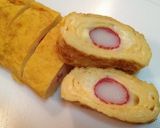 お弁当おつまみに☆カニカマチーズ卵焼き♪作り方8写真