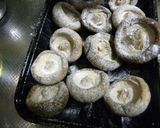 餃子の具が余ったら♪肉詰め椎茸作り方1写真