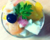 ダノン♡お手軽マーブルヨーグルトパフェ作り方14写真