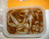 しんこいかの沖漬けパスタ作り方1写真