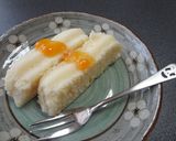 ルクエで♪ヨーグルト蒸しケーキ作り方4写真