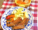 1度で2品激ウマ☆スペアリブ焼き&スープ作り方11写真