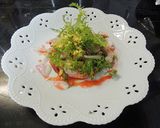 春のサラダ　いちごのヨーグルトソース作り方10写真