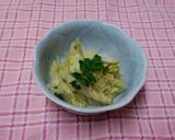 キャベツの塩麹で作る木の芽和え作り方4写真