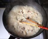 簡単♫きのこと豆乳のクリーミーパスタ作り方5写真