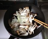 簡単♫きのこと豆乳のクリーミーパスタ作り方3写真