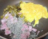 具たっぷりの和風チャーハン♪作り方2写真