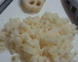 簡単ヘルシーお豆腐れんこん鶏ハンバーグ作り方2写真