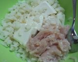 簡単ヘルシーお豆腐れんこん鶏ハンバーグ作り方3写真