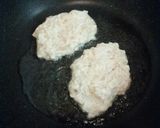 簡単ヘルシーお豆腐れんこん鶏ハンバーグ作り方4写真