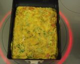 ベーコンとブロッコリーのキッシュ風卵焼き作り方4写真