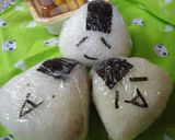 おにぎりキャラ☆おにぎりワッショーイ作り方9写真