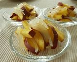 ✿レンジで✿　さつまいものレモン風味作り方3写真