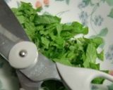 大葉と昆布の佃煮入り、かんたん卵焼き♬作り方2写真