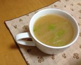 ワンランクup✿レタスの味噌汁作り方4写真
