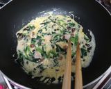 美容にいいアーモンドとレーズンのオムレツ作り方2写真