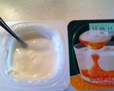 ダノンビオでカンタン、フルーツソース作り方1写真