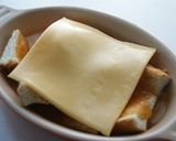 海老のビスクのトーストチーズグリル作り方3写真