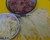 ジャガイモとコーンビーフのチーズ焼き作り方1写真