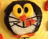 キャラ弁に〜舌をペロッのドラえもん（笑）作り方7写真