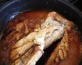 巨大魚卵のバックリ煮つけ作り方4写真