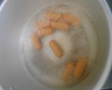 オクラとウインナーと茹で卵の3点盛り作り方4写真