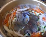 韓国料理 優しい味 あさりのカルグクス作り方8写真